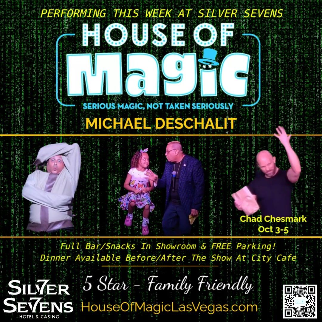 5 Star, Family Friendly House Of Magic Las Vegas